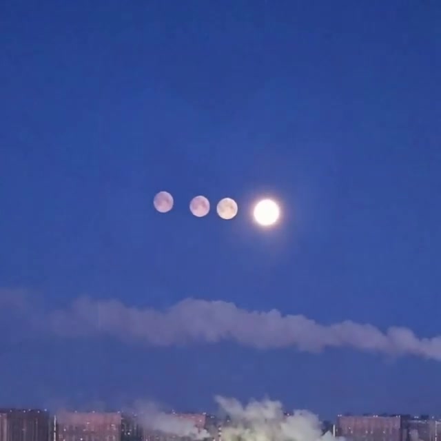 Над Петербургом этой ночью заметили сразу четыре луны — три из них оказались ложными. 1001708761316 81912